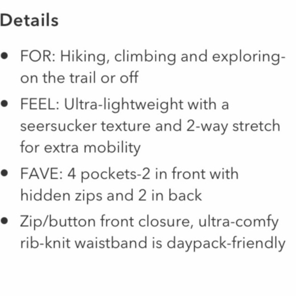 Athleta Trekkie North Mid Rise Black Bermuda shorts size 4 - Picture 14 of 14